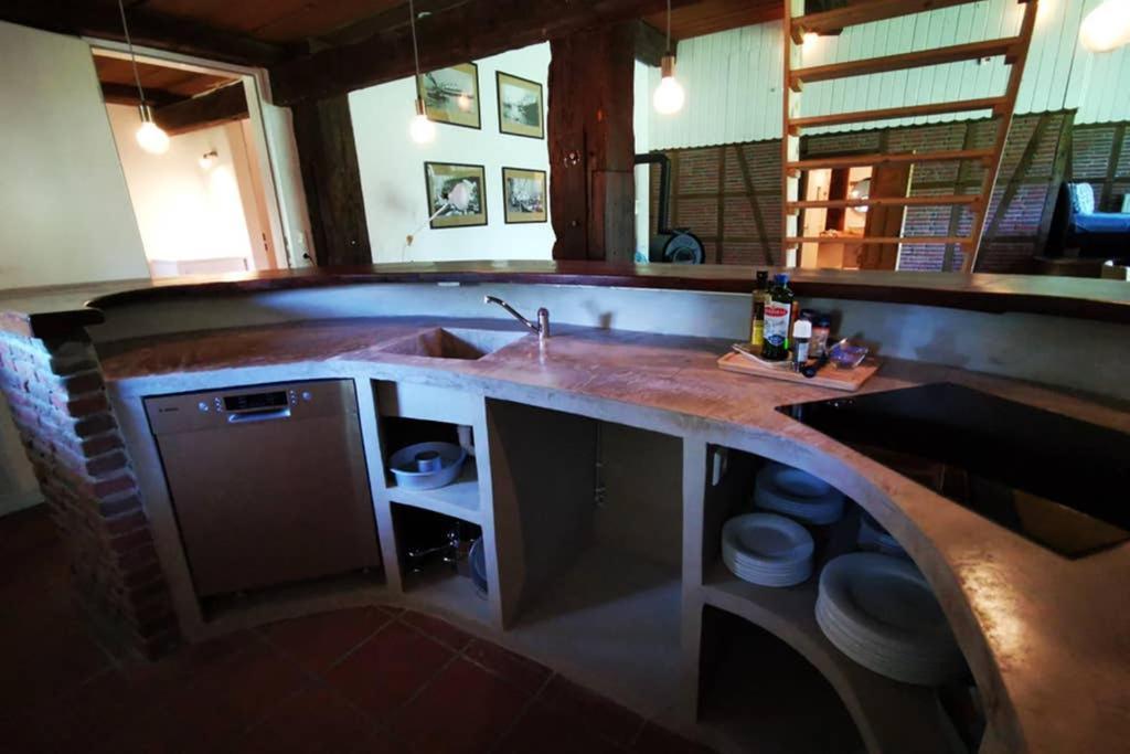 Landhaus Kurzenmoor Remise 100 Qm Seester 外观 照片